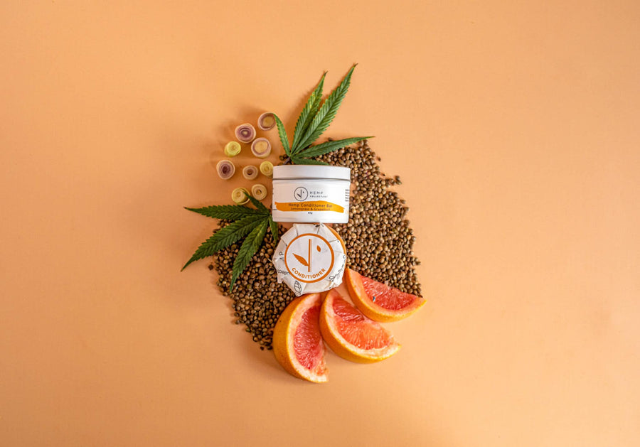 Hair Conditioner Bar with Lemongrass and Grapefruit
