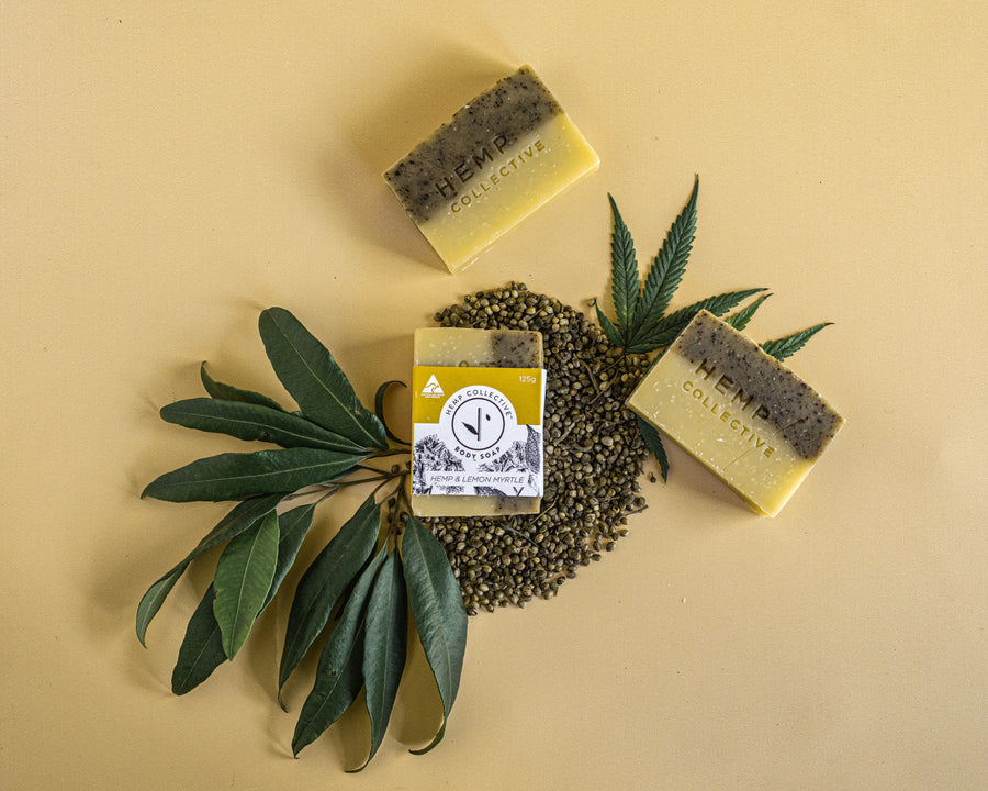 Hemp + Lemon Myrtle nourishing soap