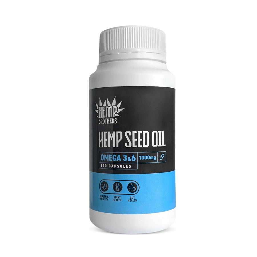 Hemp Seed Oil Capsules Omega 3 & 6